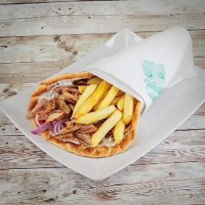 Veliki gyros + pepsi