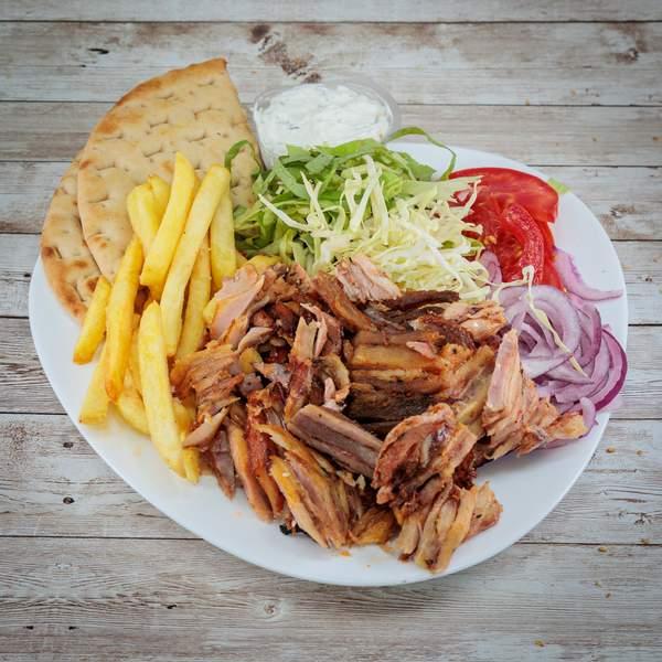 Gyros porcija